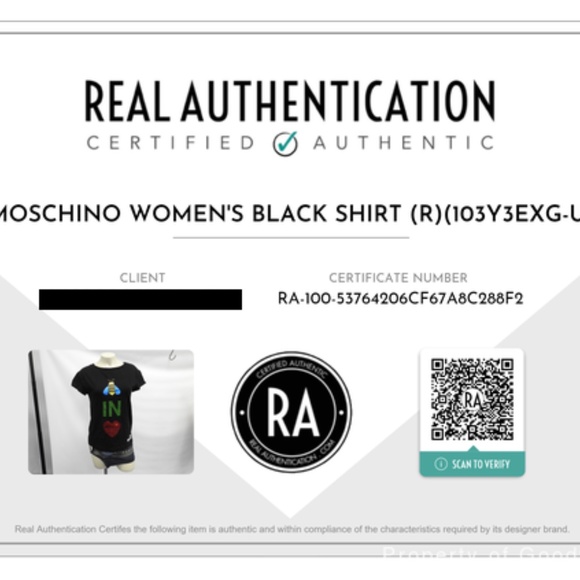 Moschino Authentic Black Shirt - Picture 10 of 10